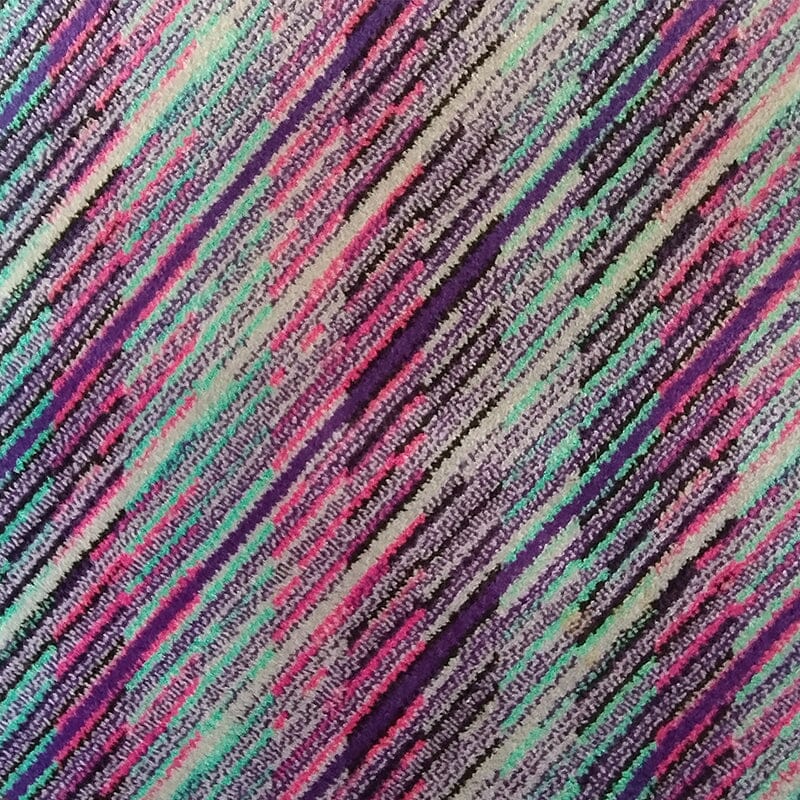 1980s Gorgeous Geometric Italian Woolen Rug by Missoni for T&J Vesto