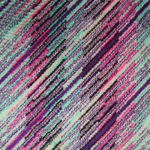 1980s Gorgeous Geometric Italian Woolen Rug by Missoni for T&J Vesto