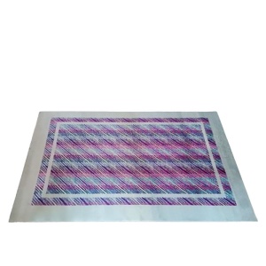 1980s Gorgeous Geometric Italian Woolen Rug by Missoni for T&J Vesto