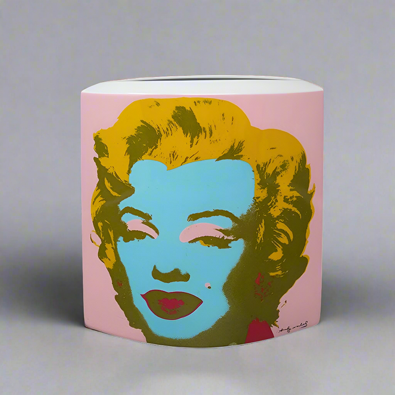 1990s Andy Warhol Vase for Rosenthal. Made in Germany.