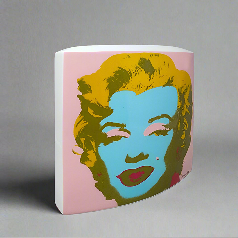 1990s Andy Warhol Vase for Rosenthal. Made in Germany.