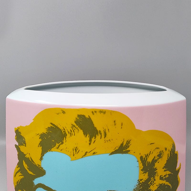 1990s Andy Warhol Vase for Rosenthal. Made in Germany.