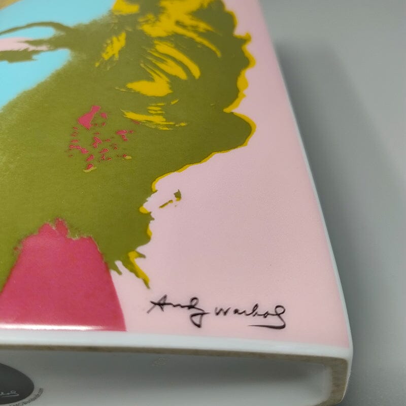 1990s Andy Warhol Vase for Rosenthal. Made in Germany.