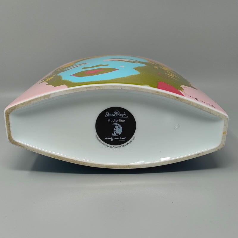 1990s Andy Warhol Vase for Rosenthal. Made in Germany.