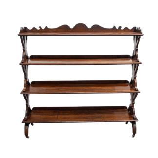 19th Century Freestanding Four Tier Bookcase
