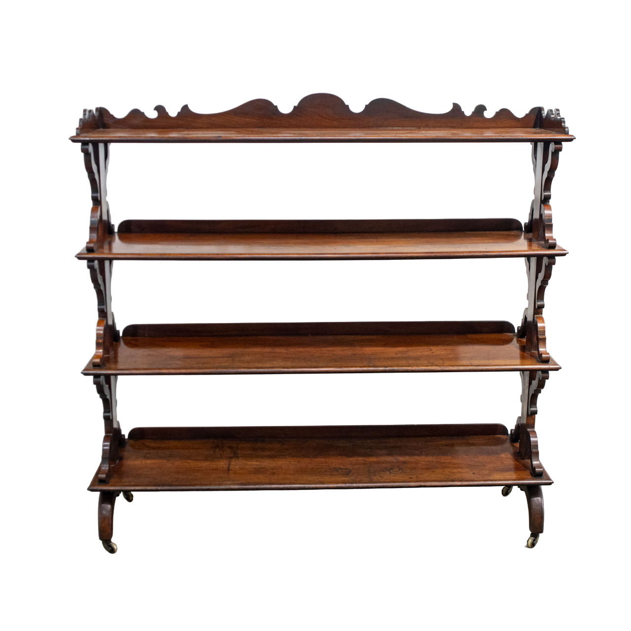 19th Century Freestanding Four Tier Bookcase