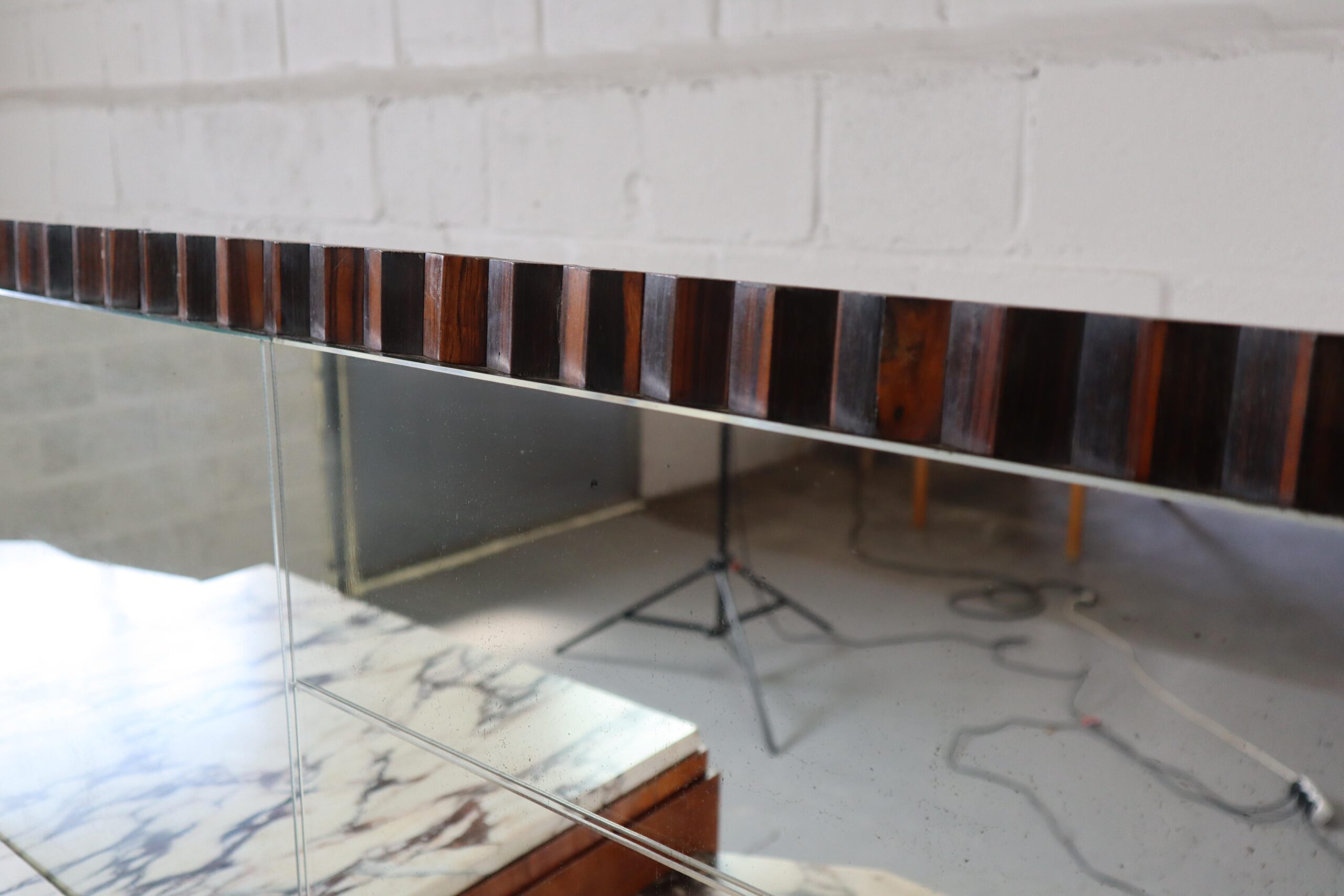 Art Deco buffet, Macassar Ebony and Walnut Burl, 1920-1930
