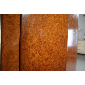 Art Deco buffet, Macassar Ebony and Walnut Burl, 1920-1930