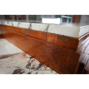 Art Deco buffet, Macassar Ebony and Walnut Burl, 1920-1930