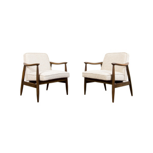 Pair of "Gfm 87" Armchairs By Juliusz Kędziorek for GFM, Poland, 1960s