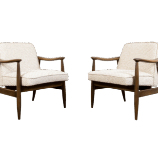 Pair of "Gfm 87" Armchairs By Juliusz Kędziorek for GFM, Poland, 1960s