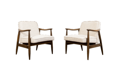 Pair of "Gfm 87" Armchairs By Juliusz Kędziorek for GFM, Poland, 1960s