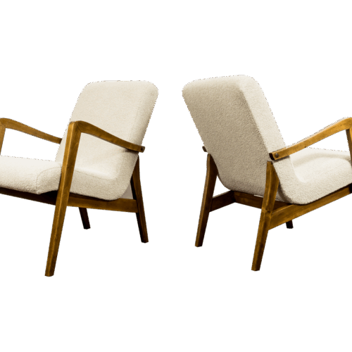Pair Of Type 300 138 Armchairs From Bystrzyckie Fabryki Mebli, 1960s