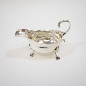 George III Silver Sauce Boat