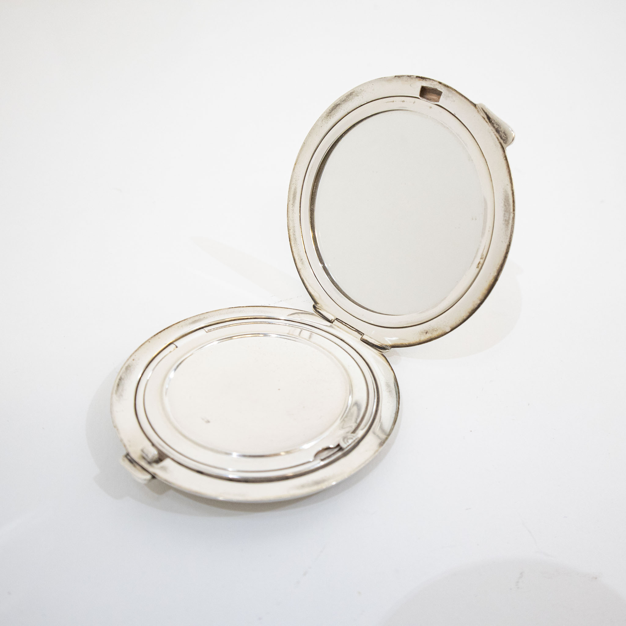 Quality Silver & Enamel Compact