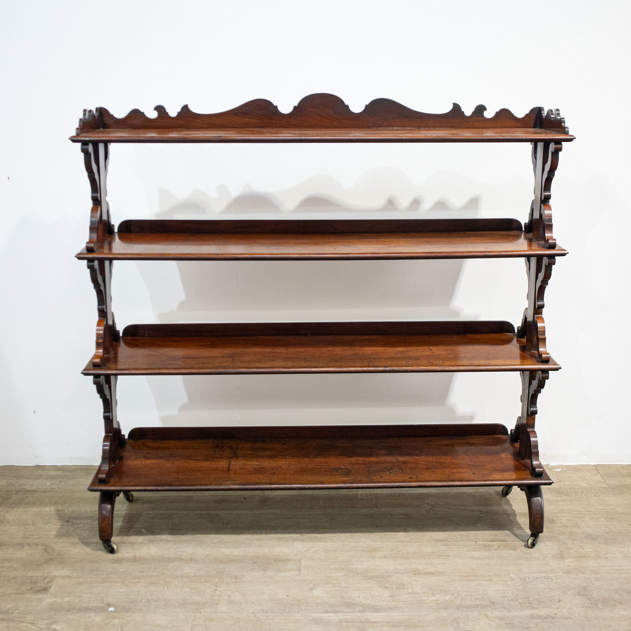 19th Century Freestanding Four Tier Bookcase