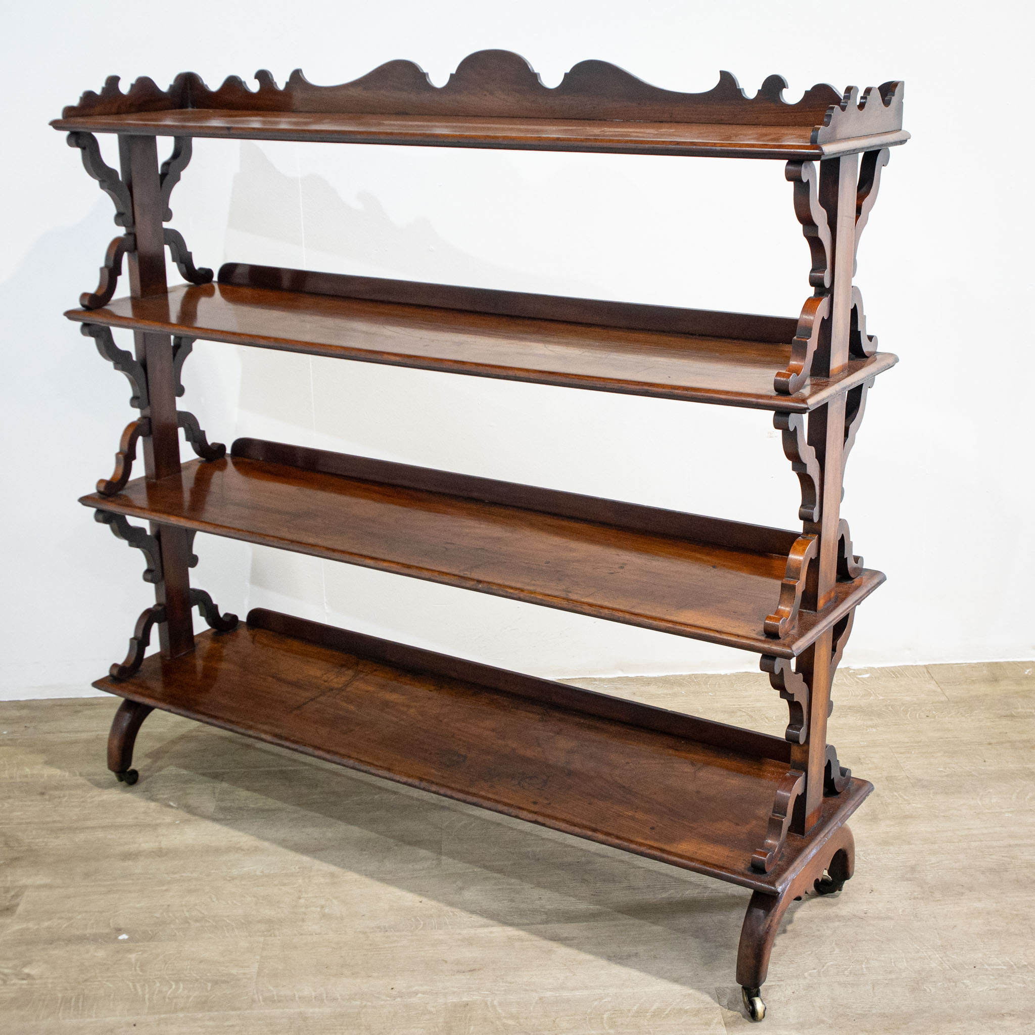 19th Century Freestanding Four Tier Bookcase