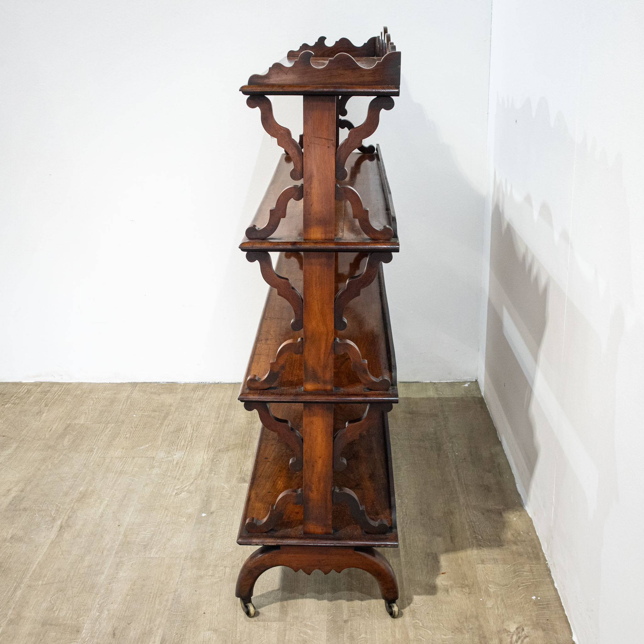 19th Century Freestanding Four Tier Bookcase
