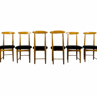 Set Of 6 Dining Chairs By Bernard Malendowicz, Poland, 1960's