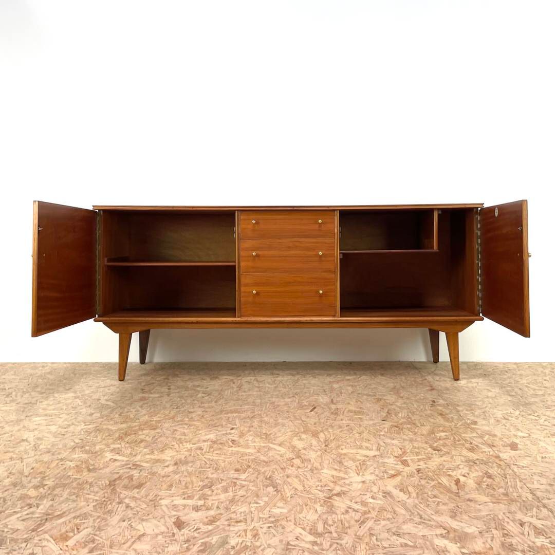 Mid Century Walnut Sideboard By Alfred Cox