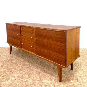 Mid Century Walnut Sideboard By Alfred Cox