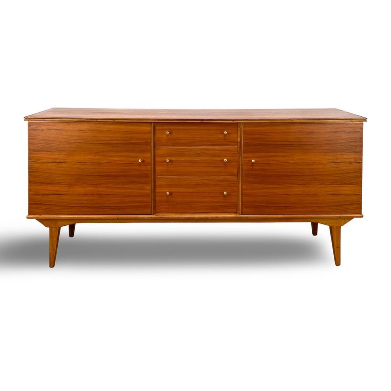Mid Century Walnut Sideboard By Alfred Cox