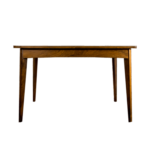 Restored Walnut Mid-Century Dining Table, Poland, 1960's