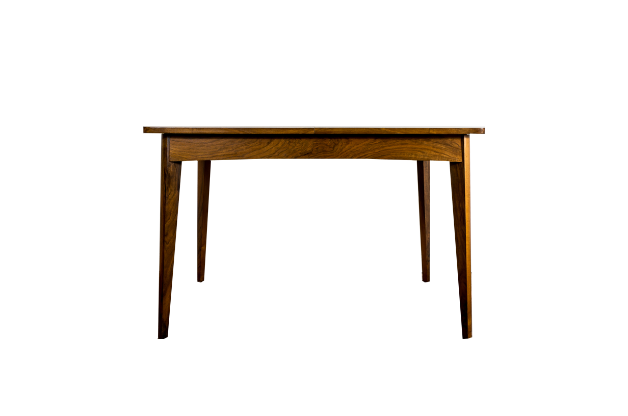 Restored Walnut Mid-Century Dining Table, Poland, 1960's