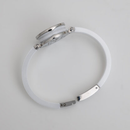 White Dial B-Zero1 Ceramic Quartz Wristwatch By Bvlgari - Image 3