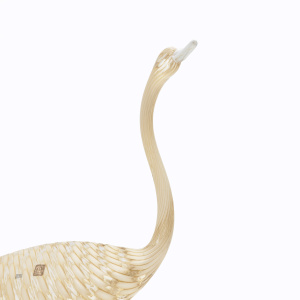 Licio Zanetti Mid-Century Modern Murano Blown Glass Swan