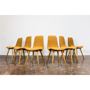 Set Of 6 Chairs Model A 6150 From Zakłady Mebli Giętych – Radomsko (Fameg), 1960s