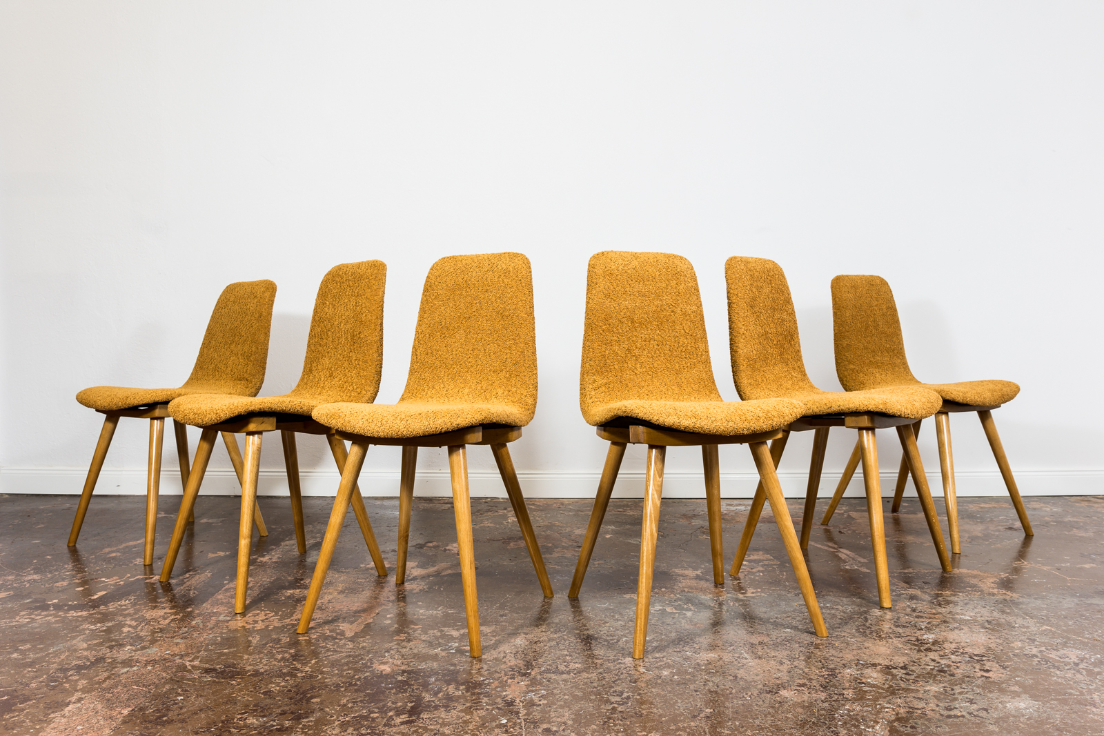 Set Of 6 Chairs Model A 6150 From Zakłady Mebli Giętych – Radomsko (Fameg), 1960s