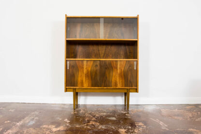 Walnut Display Cabinet, Bytomskie Fabryki Mebli, Poland, 1960's - Image 2