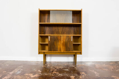 Walnut Display Cabinet, Bytomskie Fabryki Mebli, Poland, 1960's - Image 3