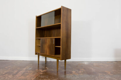 Walnut Display Cabinet, Bytomskie Fabryki Mebli, Poland, 1960's - Image 5