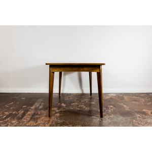 Restored Walnut Mid-Century Dining Table, Poland, 1960's