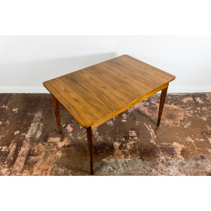 Restored Walnut Mid-Century Dining Table, Poland, 1960's