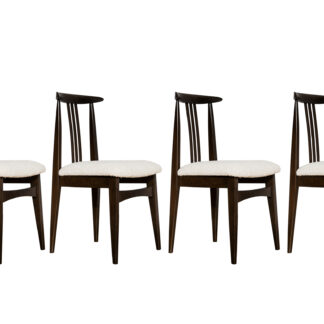 Set of 4, Dining Chairs designed by M. Zieliński, Poland, 1960s