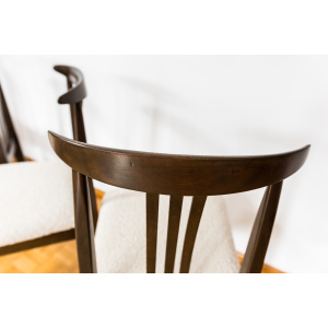 Set of 4, Dining Chairs designed by M. Zieliński, Poland, 1960s