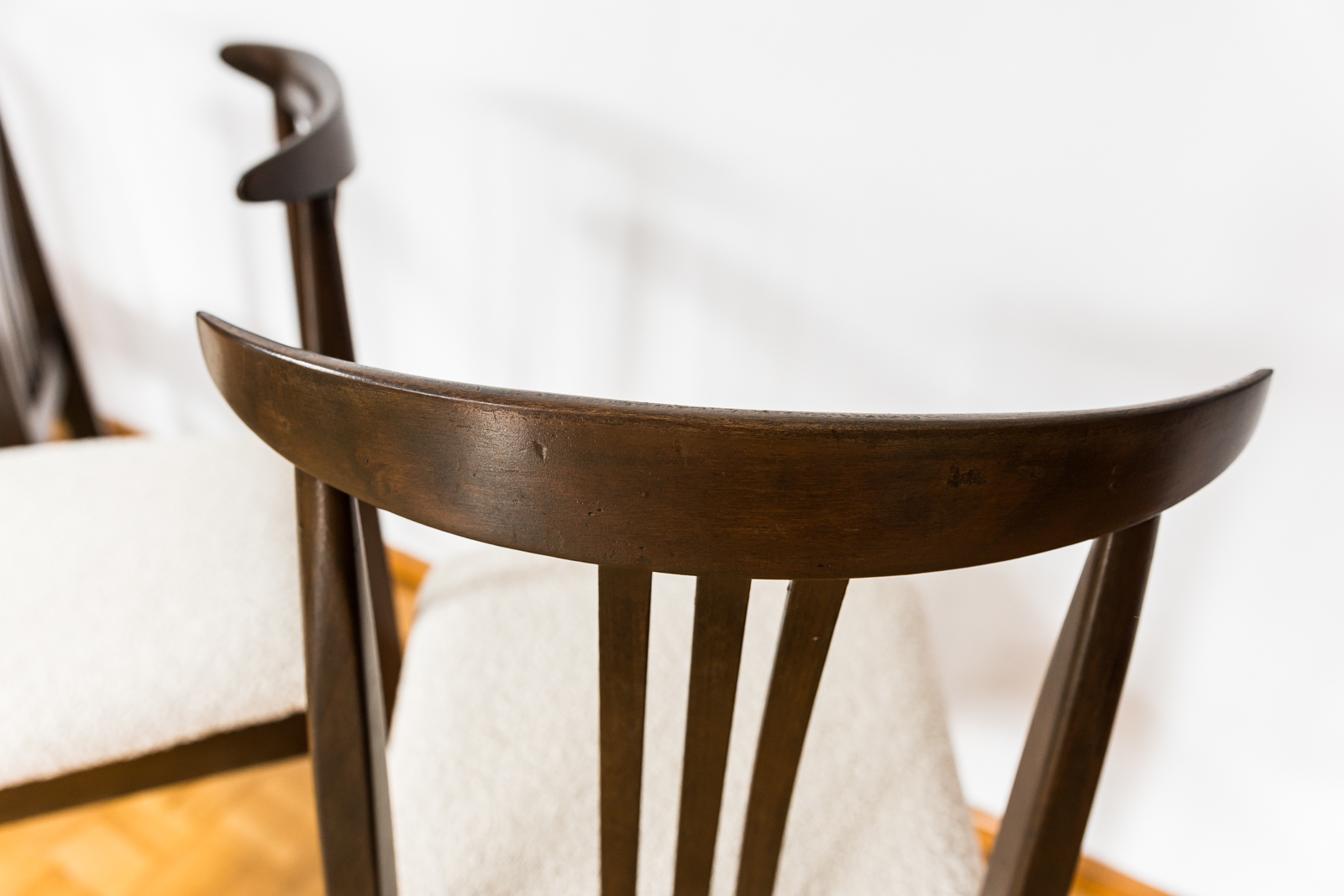 Set of 4, Dining Chairs designed by M. Zieliński, Poland, 1960s