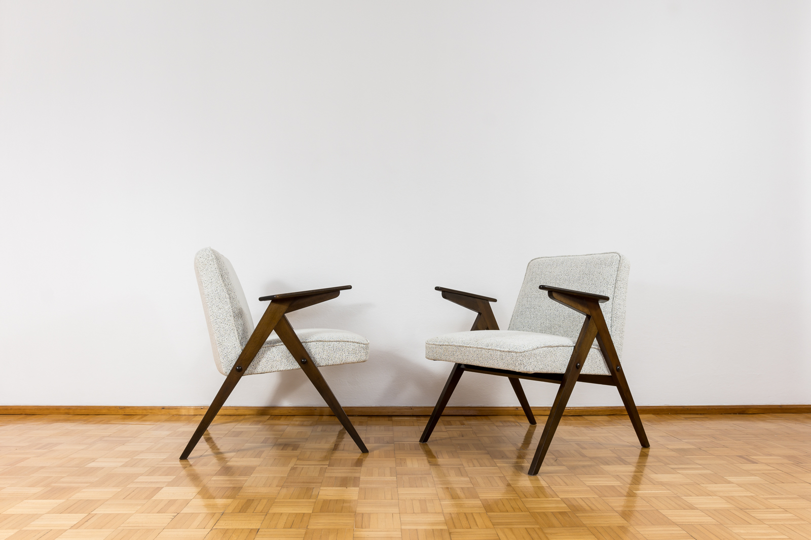 Mid Century Armchairs "Bunny" Type 300-177, 1970's, Set Of 4