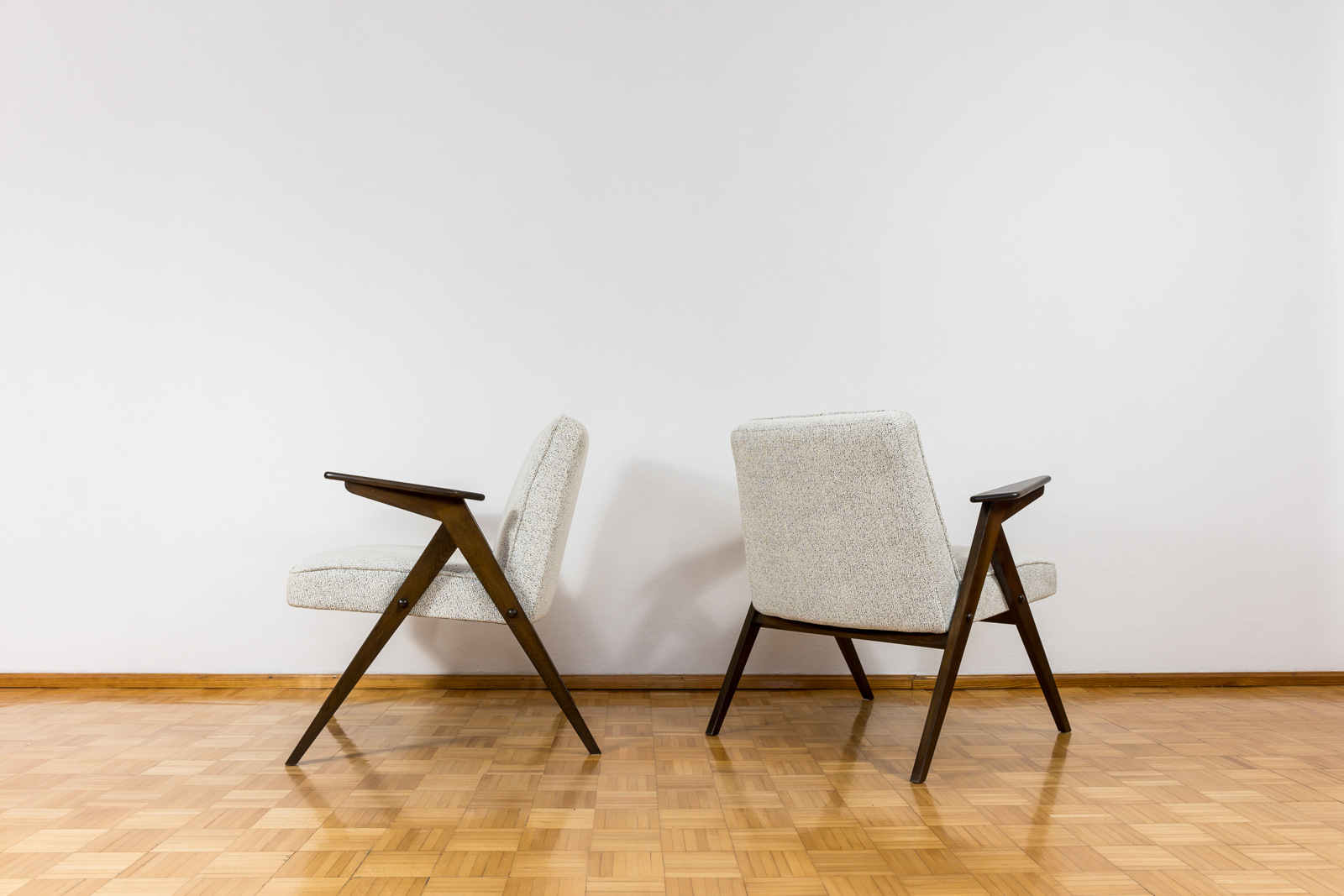 Mid Century Armchairs "Bunny" Type 300-177, 1970's, Set Of 4