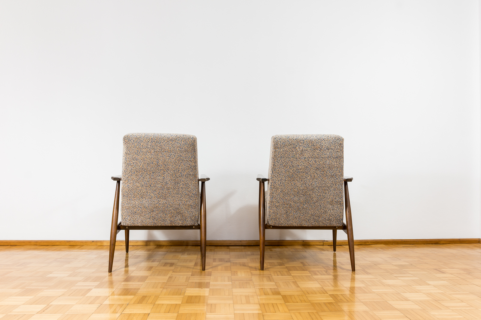 Pair Of Mid Century Armchairs By H. Lis, 1960's