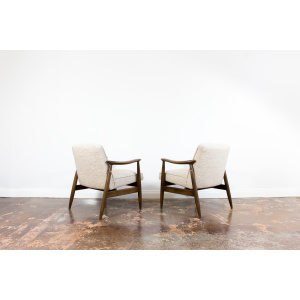 Pair of "Gfm 87" Armchairs By Juliusz Kędziorek for GFM, Poland, 1960s