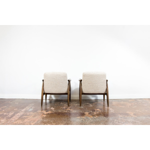 Pair of "Gfm 87" Armchairs By Juliusz Kędziorek for GFM, Poland, 1960s