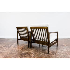 Pair Of B-7522 Armchairs By Zenon Bączyk, 1960's