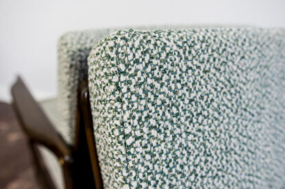 Pair Of green B-7522 Armchairs By Zenon Bączyk, 1960's - Image 11