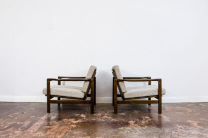 Pair of "B-7522" armchairs by Zenon Bączyk, Poland, 1960's - Image 6