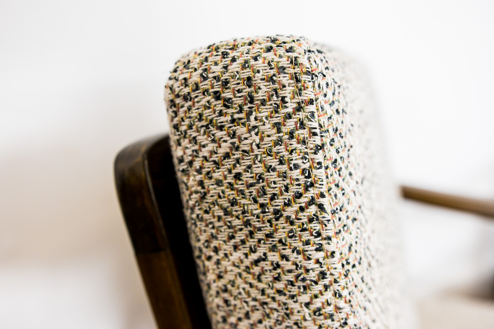 Pair of "B-7522" armchairs by Zenon Bączyk, Poland, 1960's