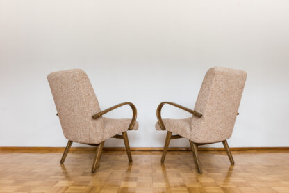 Pair Of Armchairs By Jaroslav šmídek For TON,, Czechoslovakia, 1960's - Image 4